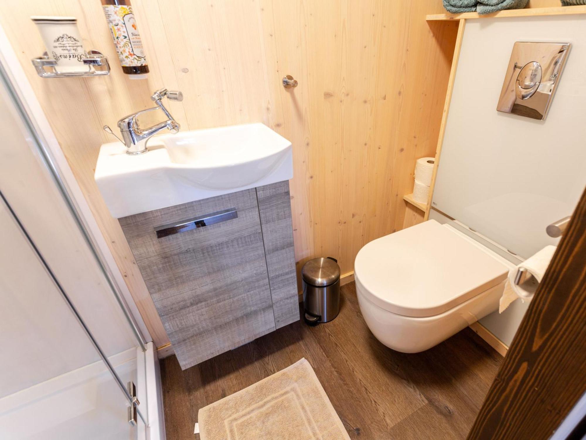 Вілла Tiny House Auf Der Alpaka Farm Rubkow Екстер'єр фото