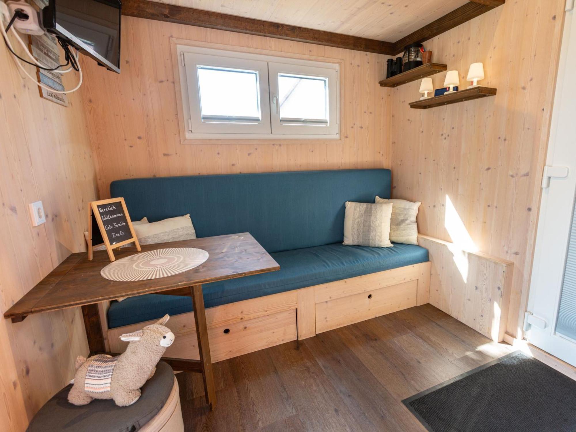 Вілла Tiny House Auf Der Alpaka Farm Rubkow Екстер'єр фото